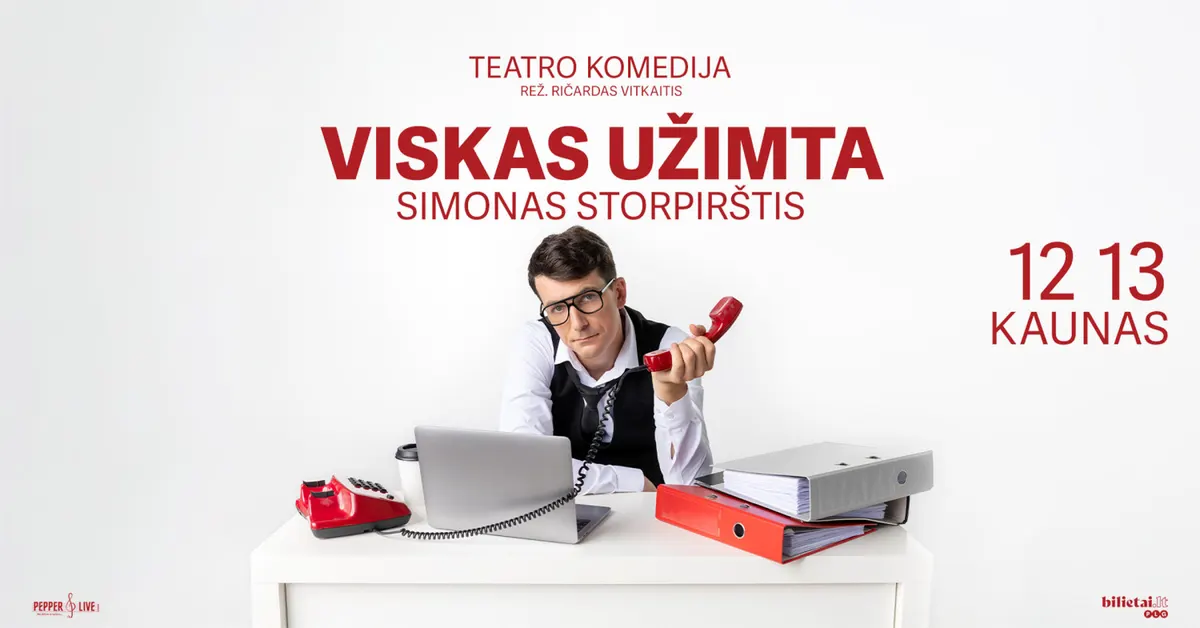 Viskas užimta | Simonas Storpirštis