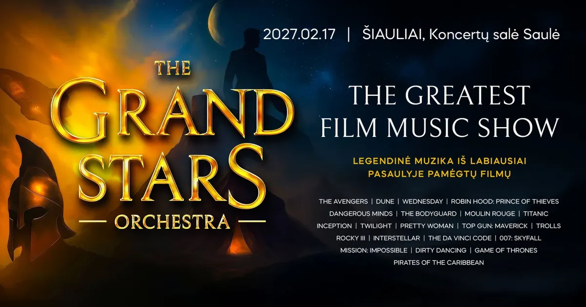 THE GRAND STARS ORCHESTRA "The Greatest Film Music Show"