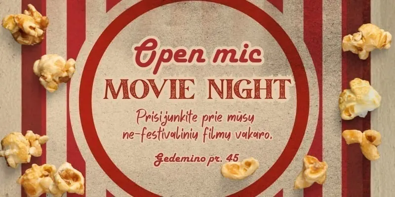„Open Mic“ filmų naktis
